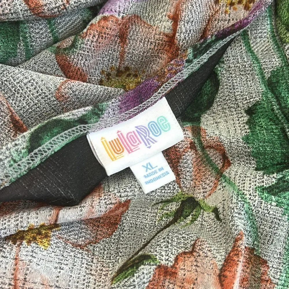 Lularoe beautiful floral dress - Picture 3 of 4
